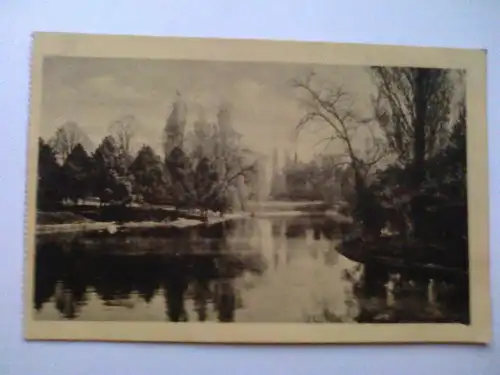 Douai - Stadtpark - Frankreich Nord Nordfrankreich (1918 als FELDPOST gelaufen) Ansichtskarte