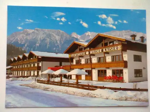 Oberaudorf - Sporthotel Wilder Kaiser - Winter - Bayern (ungelaufen) Ansichtskarte