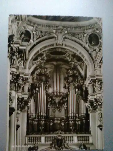 Passau - Dom Orgel - Echtes Foto - Bayern (ungelaufen) Ansichtskarte