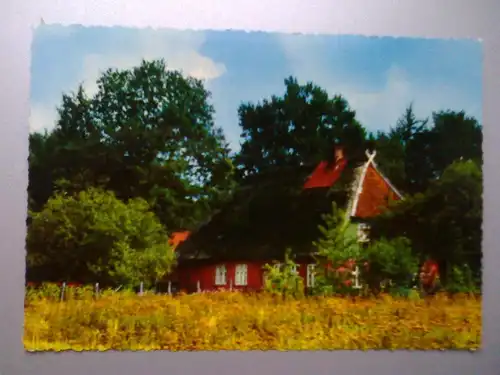 Haus am Waldrand - COLOR (ungelaufen) Ansichtskarte