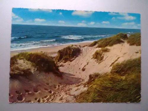 Norderney - Düne Dünen - Nordseebad Norderney - Niedersachsen (ungelaufen, aber beschriftet und oben leicht eingerissen) Ansichtskarte