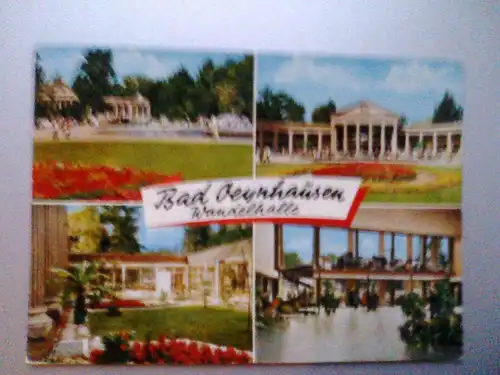 Bad Oeynhausen - Wandelhalle - Mehrbildkarte - Nordrhein-Westfalen (1968 gelaufen) Ansichtskarte