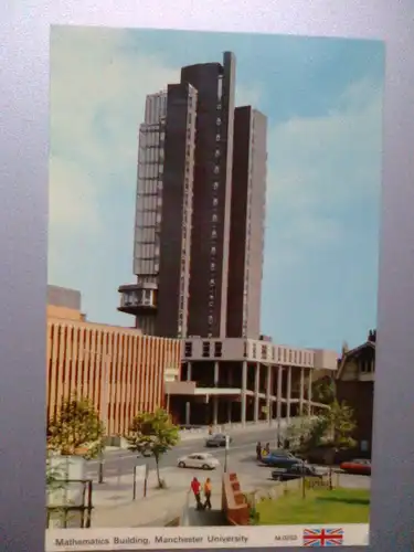 Manchester University - Mathematik-Gebäude - Universität Uni Universitaet - Großbritannien (ungelaufen) Ansichtskarte