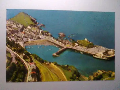 Ilfracombe - Luftaufnahme Fliegeraufnahme - Devon England (ungelaufen) Ansichtskarte