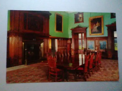 Glamis Castle - Esszimmer / Dining Room - Angus Schottland (ungelaufen) Ansichtskarte