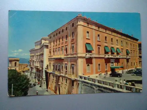 Perugia - Brufani Palace Hotel Umbrien Italien (ungelaufen, Eckknicke) Ansichtskarte