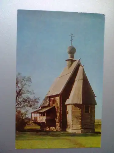 Susdal - Kirche / Holzkirche Suszdal - Karte von 1965 - Russland (ungelaufen, Ecke rechts oben bestoßen) Ansichtskarte