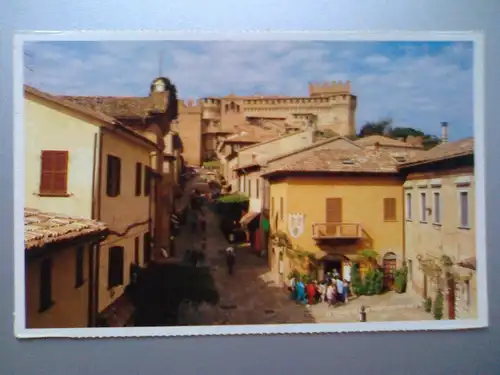Gradara - Aussicht / Veduta - Italien (1998 gelaufen) Ansichtskarte