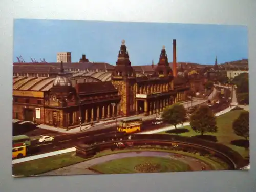 Glasgow - Kelvin Hall - Schottland (1964 gelaufen, inzwischen ohne Briefmarke, Stempel Fehlleitung) Ansichtskarte