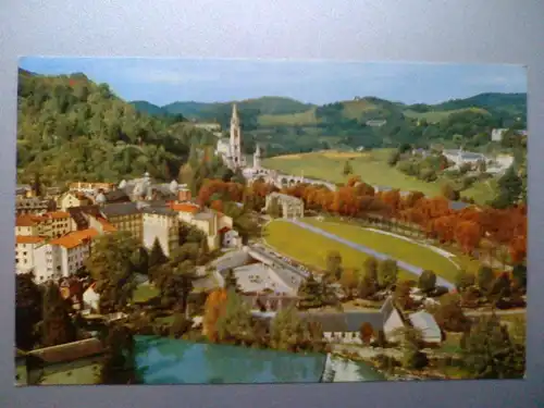 Lourdes - Vue Generale - Hautes-Pyrénées Frankreich (1975 gelaufen) Ansichtskarte