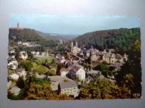 Clerf / Clervaux - Vue generale - Panorama - Luxemburg (gelaufen, inzwischen ohne Briefmarke) Ansichtskarte
