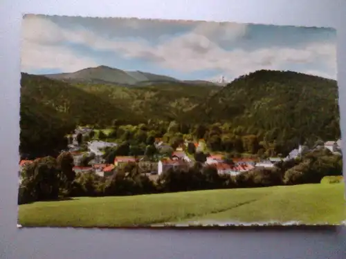 Weissenbach an der Triesting mit Schneeberg - Niederösterreich Österreich (1961 gelaufen) Ansichtskarte