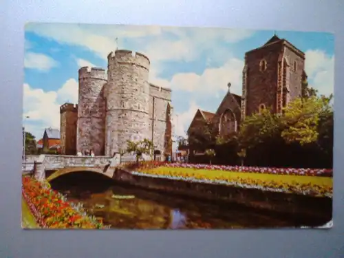 Canterbury - Westgate - The Westgate - Tor - Kent England (197X gelaufen) Ansichtskarte