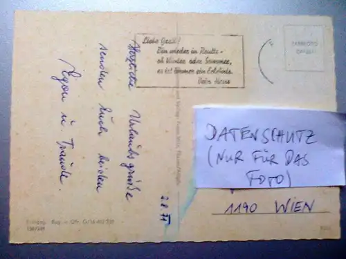 Allgäu - Ferien Grüße aus dem Allgaeu - Mehrbildkarte (1971 gelaufen, inzwischen ohne Briefmarke) Ansichtskarte