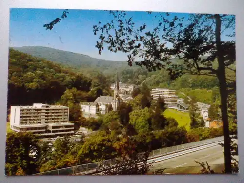 Schlangenbad im Taunus - Panorama - Hessen (1975 gelaufen) Ansichtskarte
