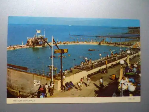 Cliftonville - Lido - Kent England (ungelaufen) Ansichtskarte