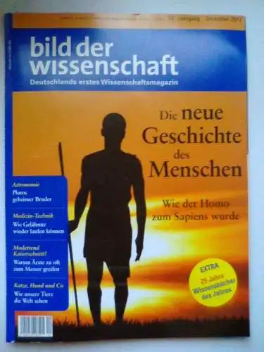 bild der wissenschaft - Menschheitsgeschichte, Kaiserschnitt, Medizin-Technik Gelähmte etc. - Dezember 2017 - 12/2017