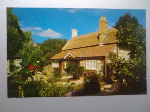 Godshill - Cottage - Isle of Wight England (ungelaufen) Ansichtskarte