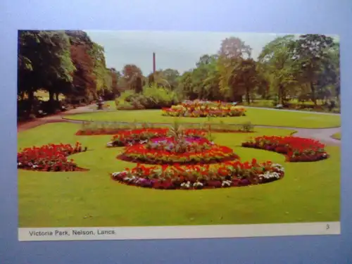 Nelson / Lancashire - Victoria Park - England (ungelaufen) Ansichtskarte