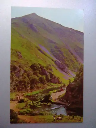 Derbyshire - Dovedale - Thorpe Cloud - England (ungelaufen) Ansichtskarte