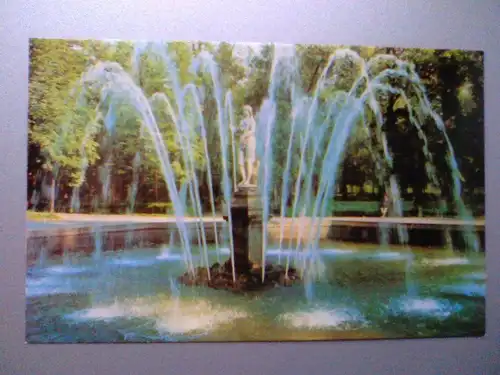 Petrodworez / Peterhof - Eve Fountain - Brunnen - Petrodvorets Sankt Petersburg Russland (ungelaufen) Ansichtskarte