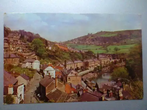 Matlock Bath - North Parade - Derbyshire England (1974 gelaufen) Ansichtskarte