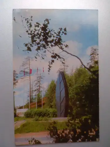 Tallinn - Denkmal Hill - Green Belt of Glory - Estland (ungelaufen) Ansichtskarte