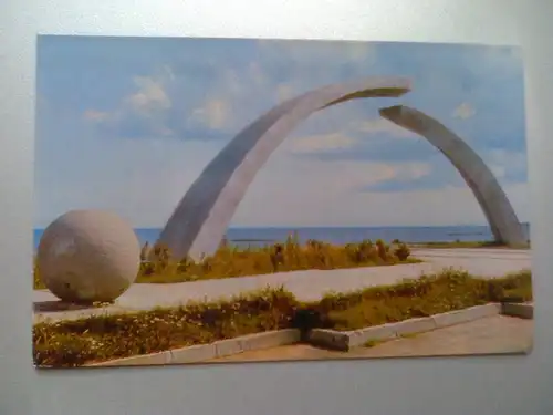 Tallinn - Denkmal Broken Ring - Green Belt of Glory - Estland (ungelaufen) Ansichtskarte