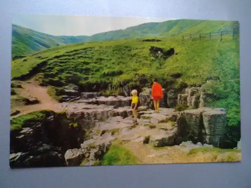 Swaledale - Buttertubs - Yorkshire England (ungelaufen) Ansichtskarte