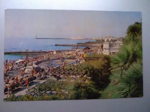 Sotschi direkt am Meer - Sea-front - Russland (ungelaufen) Ansichtskarte