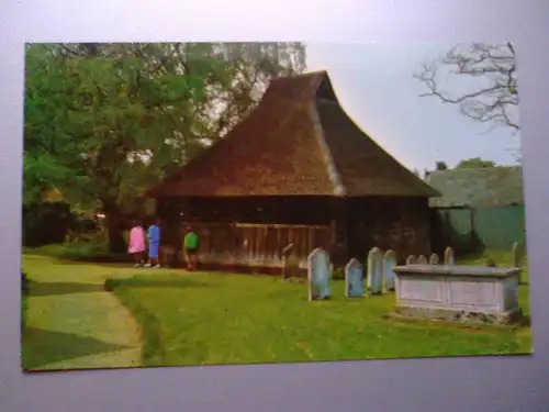 East Bergholt - Bell Cage - Suffolk England (ungelaufen) Ansichtskarte