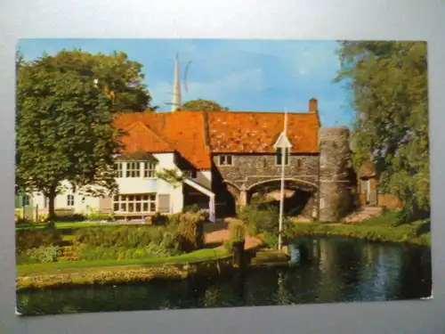 Norwich - Pull\'s Ferry - Norfolk England (1974 gelaufen) Ansichtskarte