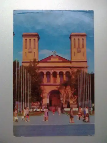 Leningrad / Sankt Petersburg - Kirche - Nevsky Avenue - Russland (vor 1994 gelaufen, inzwischen ohne Briefmarke, oben geknickt) Ansichtskarte