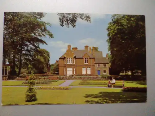 Scunthorpe - Museum Gardens / Gärten - Lincolnshire England (1965 gelaufen) Ansichtskarte