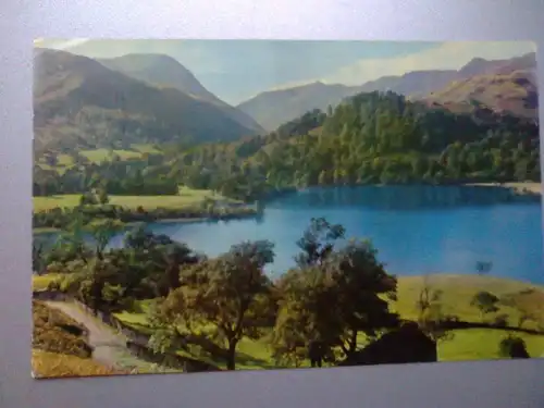 Ullswater - Lake District - Cumbria England (gelaufen, inzwischen ohne Briefmarke, 2 Klebestreifenreste auf der Rückseite) Ansichtskarte