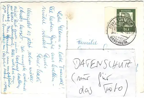 Wendelstein Simssee Rosenheim etc. Mehrbildkarte - Bayern (ca. 1962 gelaufen) AK Ansichtskarte