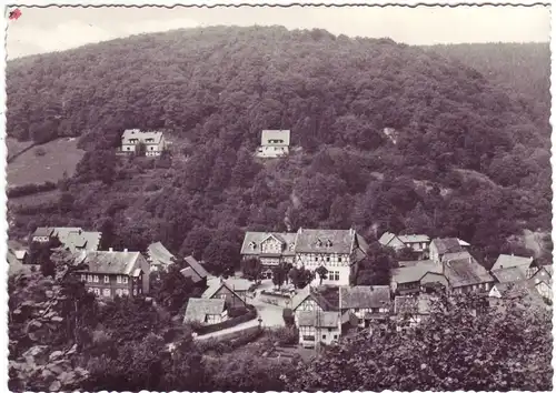 Thale / Altenbrak / Harz - Panorama - Sachsen-Anhalt (ungelaufen) AK Ansichtskarte