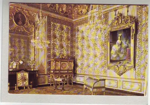 Versailles - Schloss - Schlafzimmer der Königin - Frankreich (ungelaufen) AK Ansichtskarte