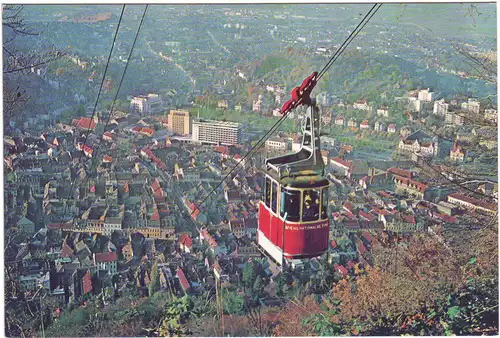 AK Brasov - Gesamtansicht mit Seilbahn - Rumänien (ungelaufen) AK Ansichtskarte