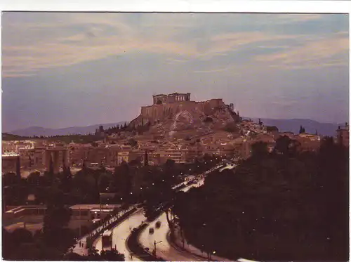 AK Athen - Akropolis - Griechenland (1985 gelaufen, ohne BM) AK Ansichtskarte