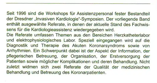 Kardiologie-Assistenz. 