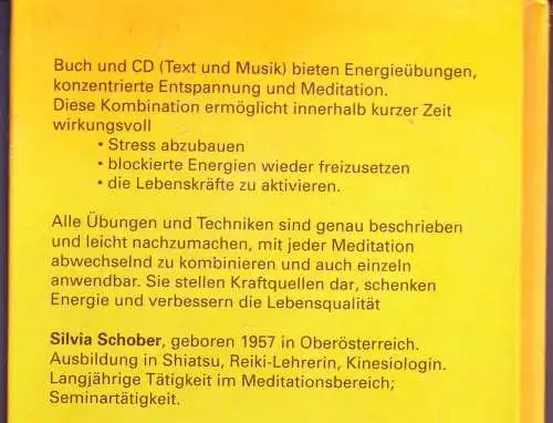 Schober, Silvia: Kraftquellen (mit Audio-CD) - Eine Reise in die eigene Mitte. 