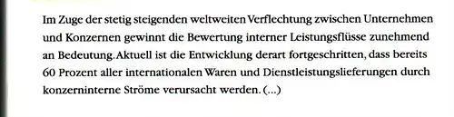 Albers, Gerrit: Konzerninterne Verrechnungspreise in multinationalen Unternehmen am Beispiel der XXX in der Rolle als Tochtergesellschaft. 