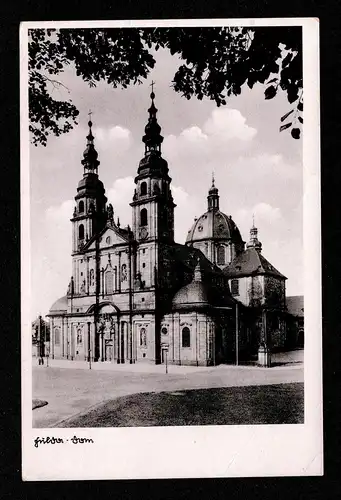 DR Postkarte von FULDA nach Pößneck - 28.1.42 mit  Mi.512, 514 in MiF