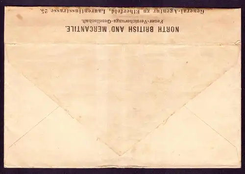 DR  Brief von ELBERFELD nach Kaldenkirchen mit Mi.34 in EF  gestempelt: 18.7.1879
