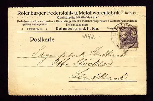 DR Postkarte STUTTGART Nr. 1 - Leutkirch - 5.MAI 20 - Mi.101
