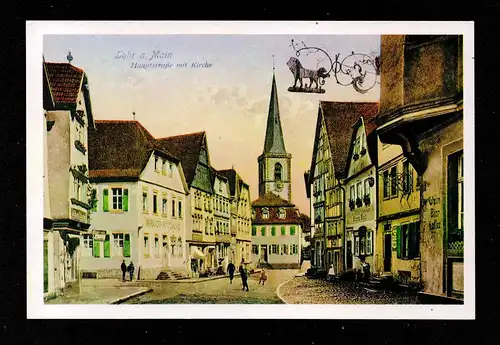 BRD Postkarte  Lohr NÜRNBERG - Marktbreit - 15.12.93 - Mi.1696 (Trachten Rügen) - Nürnberger Christkindlesmarkt