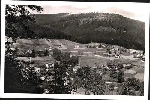 BRD Ansichtskarte  ENZKLÖSTERLE - Stuttgart - 27.8.52 - Erholungsort bei Bad Wildbach im Schwarzwald