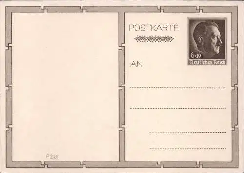 DR Sonder-Postkarte  P278 / 04 - ungebraucht