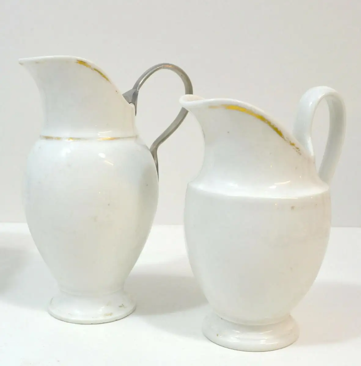 Porzellan,Kaffeeservice,16 Teile,Biedermeier,1820,weiß-gold,klassisch 3